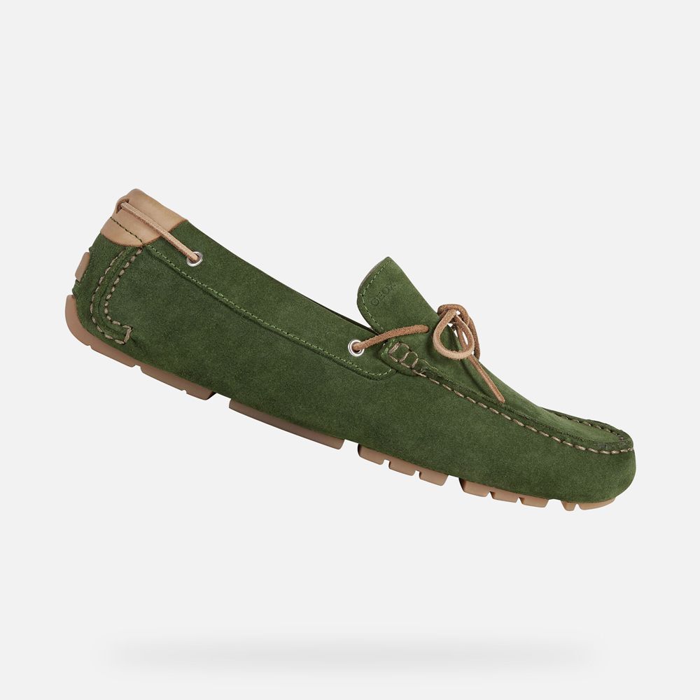 Mocassins Geox Homem Verdes - Melbourne - AJVZL3102